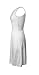 TruFit Women's Cotton Full Length Dress Slip, 44-24 Length, White,44-24 Length,White