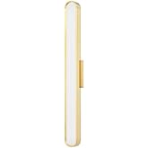 Hudson Valley Lighting Starkey - 24.5 Inch 8W 1 LED Medium Bath Bracket-Aged Brass Finish
