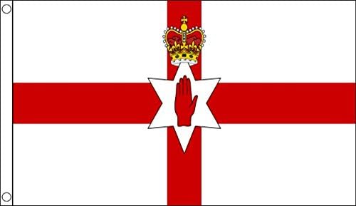 Flagtex Northern Ireland Flag 5ft x 3ft (150cm x 90cm)