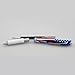 Pentel EnerGel RTX Retractable Liquid Gel Pen, Flag Barrel, Black Ink, 2-Pk (BL77USABP2A)