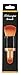 Oval Makeup Brush - Premium Foundation Brushes, Kabuki Brushes, Blush Brushes, Contour Brushes, Blending Brushes, Face Brushes for Blending Liquid, Cream or Flawless Powder Cosmetics (Black)