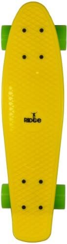 Ridge Skateboards 27 Inch Big Brother Retro Cruiser Skateboard - UK Manufactured