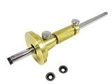 Taytools MGB Solid Brass Wheel Woodworking Precision Marking Cutting Gauge with 2 Extra Cutters Micro Adjust Head