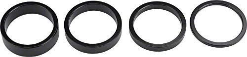 Wheels Manufacturing Headset Spacer Set (4-Piece), 1 1/8-Inch