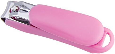 Maketop Plastic Handle Nail Clipper (Warm pink)