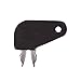 Aree Pair (2 Keys) CAT Caterpillar Heavy Equipment Key-Battery Key for Caterpillar, Komatsu, International,2 Keys with Keychain,Part Number 8H5306