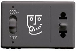 Gewiss-Gw21841 Power Socket (230 V, 50/60hz) Black