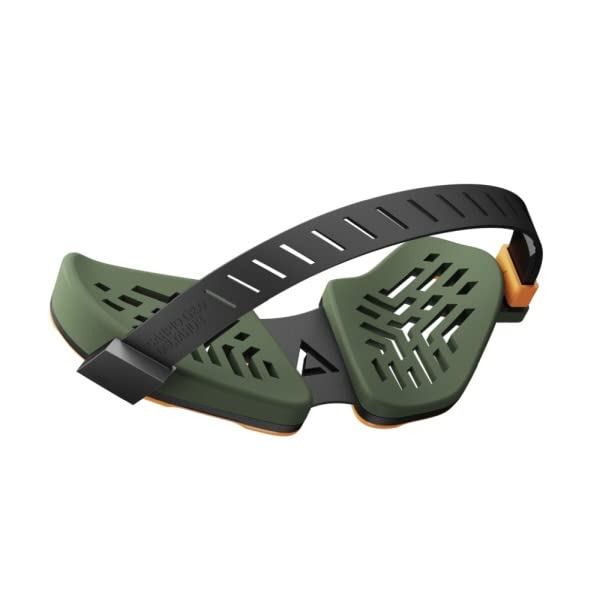 DELTAHUB Carpio G2.0 Ergonomic Wrist Rest for Right-Handed Users, with Silicone Strap, Wrist Support, Reduces Overextension, Fatigue & Wrist Pain, Easy Gliding (Green, S)