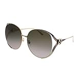 Gucci sunglasses (GG-0225-S 002) Gold - Blue - Brown grey black Gradient lenses