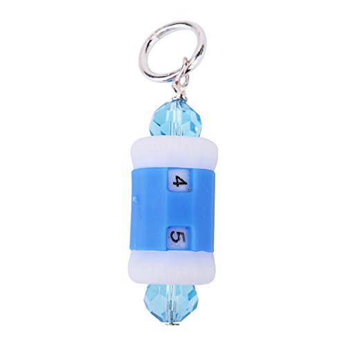 Knitting Crochet Stitch Marker Row Counter: 2 in 1 Stitch Marker & Row Counter