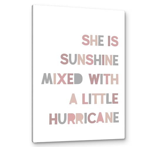 Girls Sunshine Hurricane Wall Art