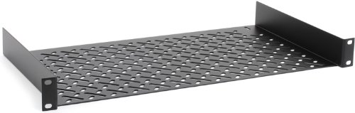 Middle Atlantic UTR1 - Rack shelf - black powder coat - 1U - 19"