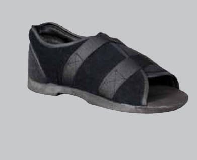 Post-Op Shoe Darco Softie Large Black Female, Quantity ; 1