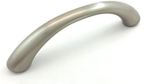 Eopzoltm Satin Nickel Cabinet Door Drawer Handle Pull Cupboard