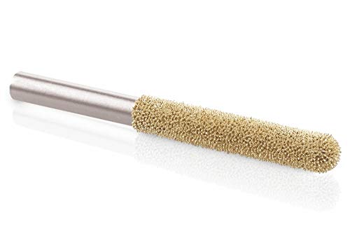 Kutzall Original Ball Nose Rotary Burr, 1/4" Shaft, Fine - Woodworking Attachment for Bosch, DeWalt, Milwaukee, Makita. Abrasive Tungsten Carbide, 1/4" (6.3mm) Dia. X 1-1/2" (38.1mm) Length, BN-14G