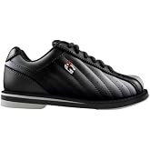 3G Kicks Unisex Black Bowling Shoes- Wide Width (11 W US, Black)
