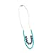 Consider It Maid Silicone Teething Necklace for Mom to Wear - FREE E-BOOK - BPA FREE and FDA Approved - Mine and Your (Turquoise/Grey)
