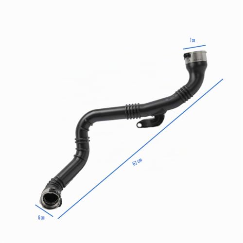 Intercooler Replacement Hose 55/65mm Compatible with Nissan Qashqai Renault Kadjar Megane Grand Scnic OE 144602443R 144608957R 1446000Q1B