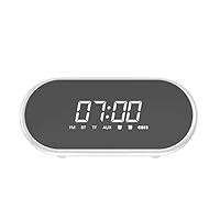 Xiaoa Alarm Clock Multi-Function Bluetooth Speaker Desktop Bedside Bass Stereo Fm/Tf Alarm Clock Bluetooth Speaker