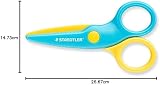 STAEDTLER Noris Junior Safety Scissors 10cm Right-Handed for Ages 3+ view 6