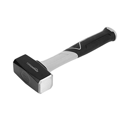 Amazon Basics Fibreglass Handle Club Hammer, 800g