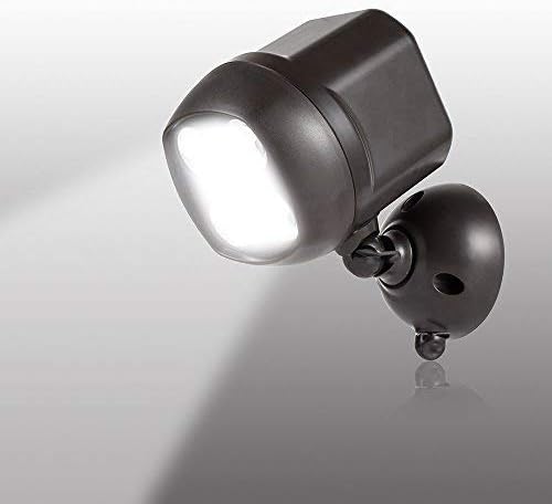 Battery Powered Motion Sensor Spotlight Led Ultra Bright Wireless Weatherproof Spotlight with PIR Motion Triggered for Outdoor/Indoor Use