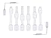 Child Safety Locks, Megpo Baby Proofing Cabinet Locks Adjustable and Strong Adhesive Latches for Cabinets Door Toilet Drawers Fridge Appliances(8 Packs)