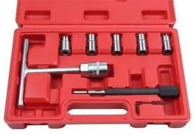 7 piece Diesel Injector Seat Cutter Cleaner Tool Set
