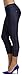 Prolific Health Women's Jean Look Jeggings Tights Slimming Many Colors Spandex Leggings Pants S-XXXL (Large, Navy Blue Capri)