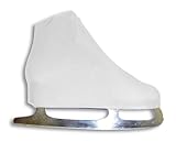 A&R Sports Lycra Ice Skate Boot Covers, White
