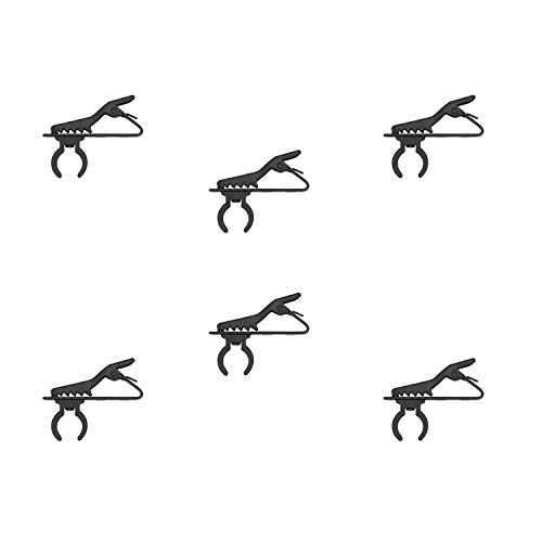 image for (6 packs) Foam Windscreen & Lapel Clips, BOYA Microphone Replacement K