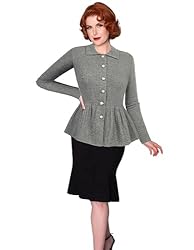 Women's Open Front Cardigan Long Sleeve Ruffles
