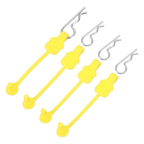 Yellow Tab Silver Clip