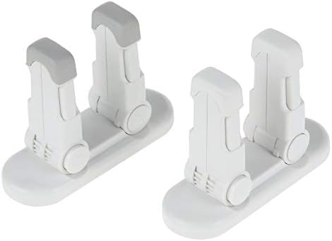 Door Lever Lock(2 Pack),Handle Child Lock,Childproof Doors & Handles 3M Adhesive,Keep Baby Out (Door Lever Lock(White))