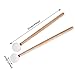 Canomo 2 Pack Timpani Mallets Sticks Felt Head Drum Sticks Mallets with Wood Handle, 14.5 Inch