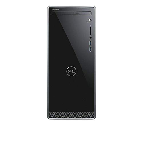 2019_Dell Inspiron 3670 Desktop Desktop, 9th Gen Intel i3-9100, 1TB HDD, 8GB RAM, DVD R/W, Wireless + Bluetooth, HDMI | VGA, SD Card Reader,Windows 10