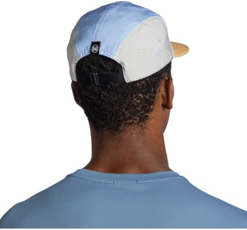 ®| Gorra 5 Panel Go Flexible, UPF50, Ajustable, Sostenible, Ligera, Correr, Materiales reciclados, Comoda L/XL Azul