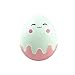Polytree Egg Design Travel Contact Lens Case Box Set Cleaning Holder Soak Storage (Pink)