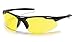 Pyramex Safety Avante Eyewear, Black Frame, Amber Lens