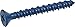 HILLMAN FASTENER 41567 Blue Flat-Head Phillips Concrete Screw Anchor, 3/16" x 2-1/4", 20 Pieces primary