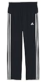 adidas Youth Core Training Pant Black and White Small