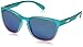 Suncloud Loveseat Sunglasses, Aqua Pink Fade Frame/Blue Mirror Polycarbonate Lens, One Size