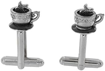 Pewter Esperesso Coffee Cufflinks