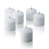 Fresh Linen Scented Candles - Bulk Set of 72 Scented Votive Candles - 10 Hour Burn Time - Made in The USA