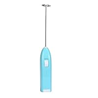 TheRang Fashion Hot Drinks Milk Frother Foamer Whisk Mixer Stirrer Egg Beater (Blue)