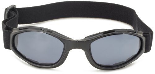 Bobster Crossfire Small Folding Goggles, Black Frame/Smoked Anti-Fog Lens - Thumbnail 2