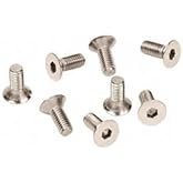 C.R. LAURENCE A615PN CRL Polished Nickel 6 mm x 15 mm Cover Plate Flat Allen Head Screws