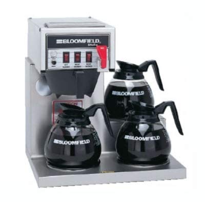 Bloomfield 8572D3F Koffee King Coffee Brewer w/Faucet, 3-Low