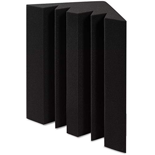 Sound Addicted - Corner Bass Traps (4 Pack) 12'' x 7'' x 7'' inches, Sound Dampening Acoustic Foam for Home Recording Studio, Theater or Home Cinema | BabuTrap - Thumbnail 4