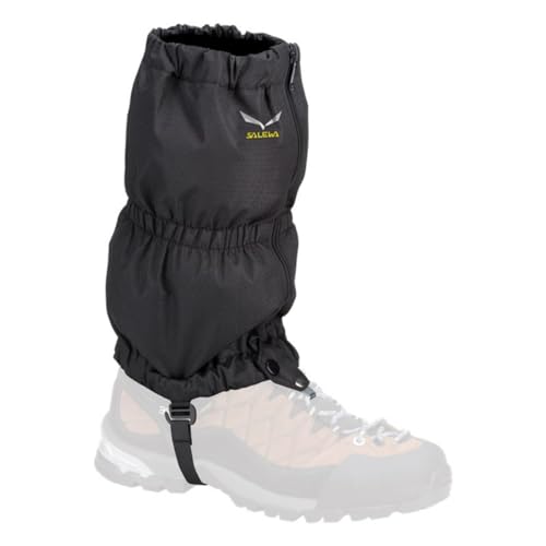 Salewa Hiking Gaiter L, Black, Unisex